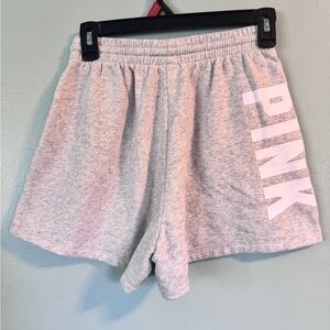 PINK Victoria's Secret Light Gray Athletic Shorts
